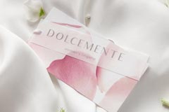 Нежная, как лепесток розы: айдентика для линейки Dolcemente от Fabula Branding
