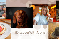 Sony        &quot;  Alpha&quot; #DiscoverWithAlpha
