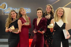 Бренды Libresse и Zewa компании Essity получили шесть статуэток премии Effie Awards Russia 2021