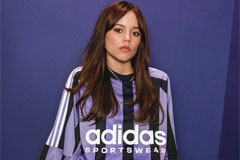 Молодая актриса и большая любительница футбола – Дженна Ортега, из сериала "Среда" Стал послом Adidas