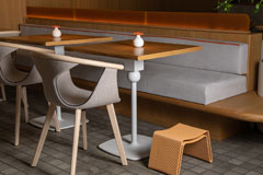 Дизайнерская мебель из переработанных крышек от кофе "Кофемания"