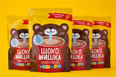 От медведя - к медвежонку: редизайн упаковки какао от Fabula Branding