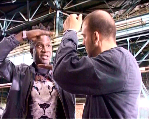 режиссер Хади и оператор Ориол Вила